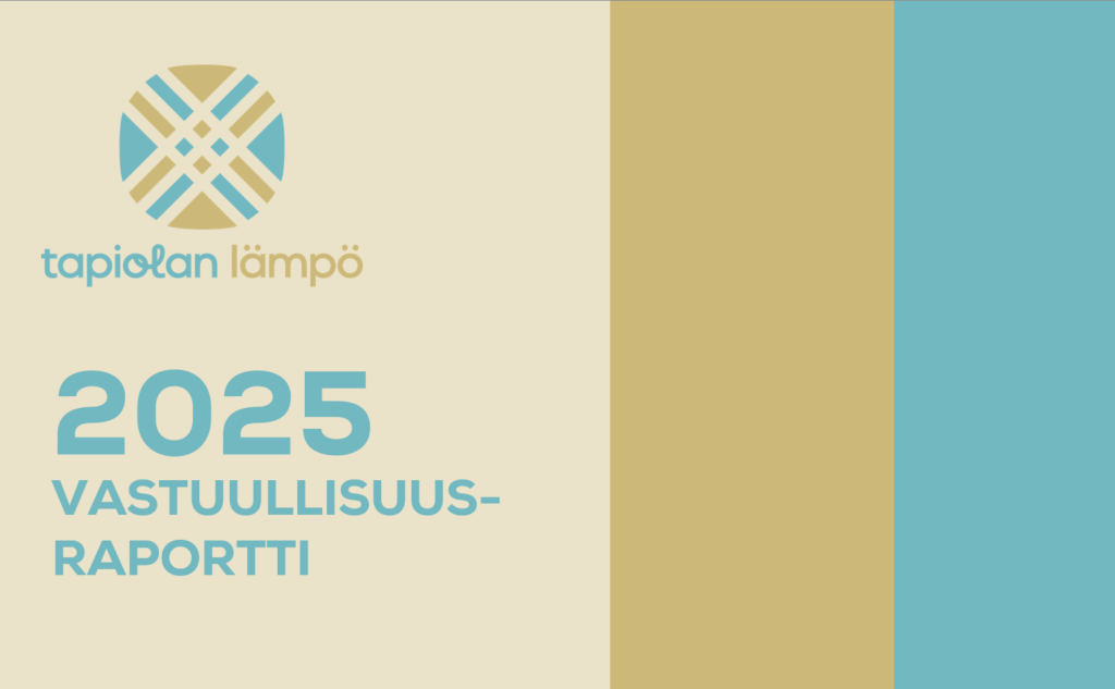 Vastuullisuusraportti 2025 on julkaistu